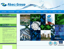 Tablet Screenshot of abacigroup.com